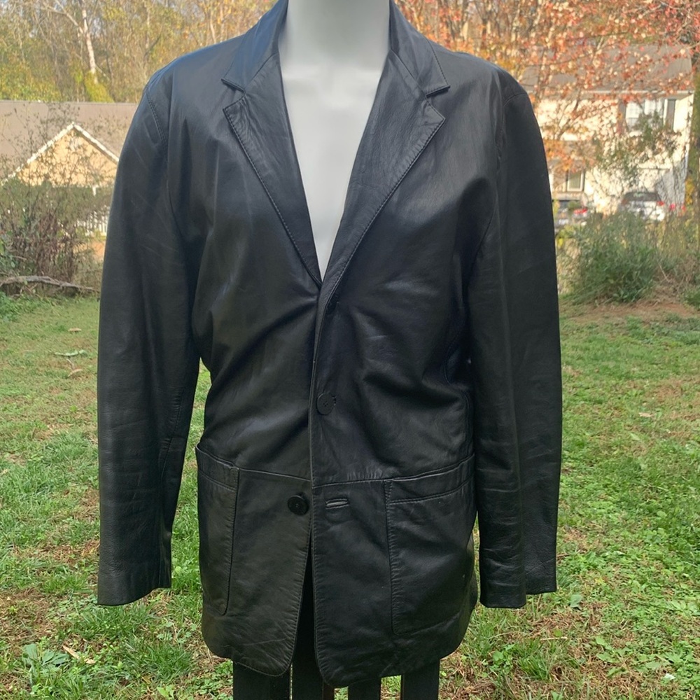 Leather jacket - Picture 1 of 12